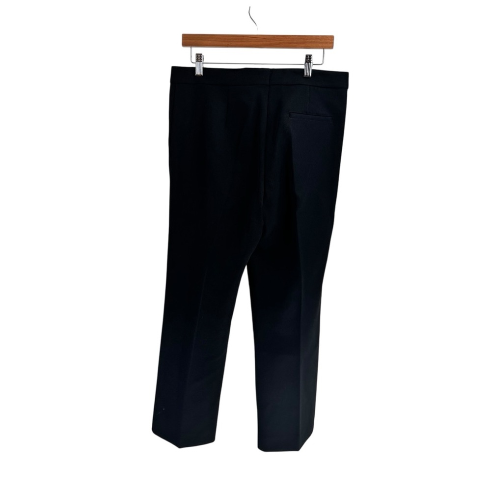 Tory Burch Black Wool Twill Pants Size 10 NWOT Trouser - Picture 7 of 10